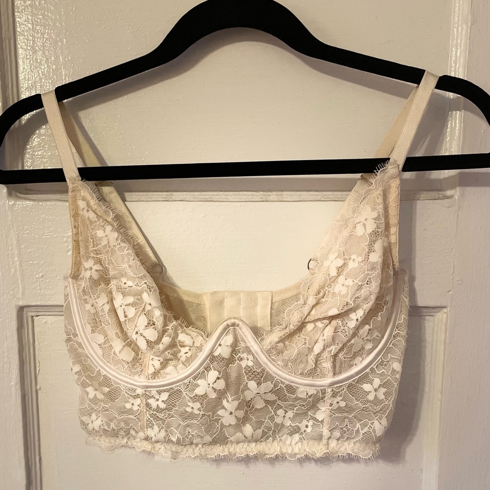 Victoria’s Secret white corset